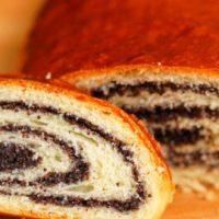 Маковый рулет – Много начинки, мягкое воздушное тесто